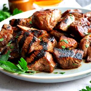 1 serving Fire Grilled Steak Tips