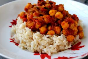 1 Serving Fire Roasted Tomato With Lentil Rice -Soup