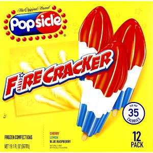 1 Serving Firecracker Jr. Ice Pop