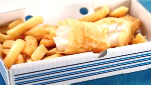 1 Serving Fish & Chips - Large