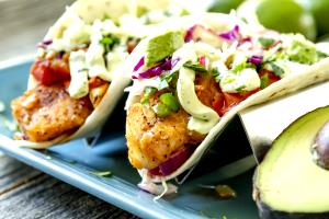 1 serving Fish Tacos Combo