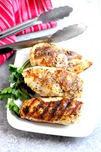 1 Serving Flame-Grilled Skinless Chicken Breast