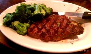 1 serving Flame-Grilled Top Sirloin (7 oz)