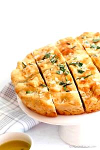 1 Serving Focaccia With Asiago Cheese