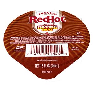 1 Serving Franks Red Hot Buffalo Dipping Sauce