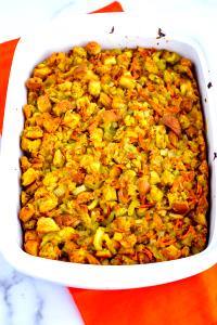 1 Serving French Bread Stuffing