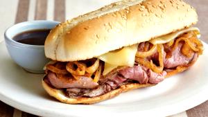 1 Serving French Dip & Swiss Toasted Sub