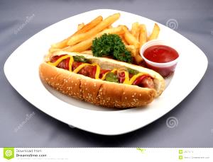 1 Serving French Fries, (Sand / Ht Dogs)