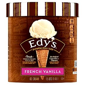 1 Serving French Vanilla Ice Cream - Grand