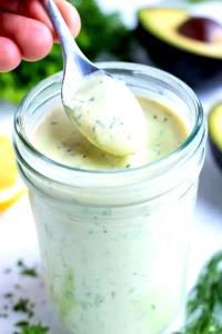 1 Serving Fresh Avocado Ranch Dressing