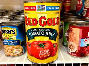 1 Serving Fresh Squeezed Tomato Juice