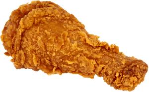 1 Serving Fried Chicken Leg