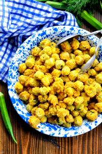 1 serving Fried Okra (Regular)