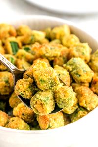 1 Serving Fried Okra Side Portion