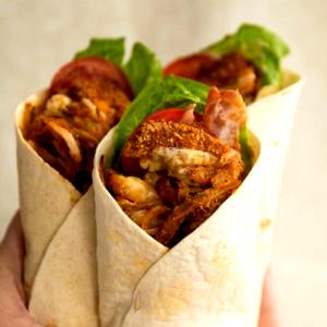 1 serving Fried Ranch Wrap