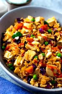 1 Serving Fried Rice Vegetables & Tofu