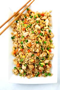 1 Serving Fried Rice With Chicken
