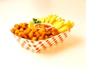 1 Serving Fried Shrimp & Fries