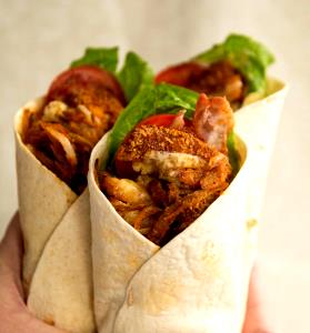 1 serving Fried Spicy Wrap