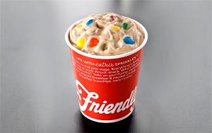 1 Serving Friend-Z M&M Ice Cream
