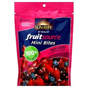 1 Serving Fruitsource Mini Bites - Mixed Berry