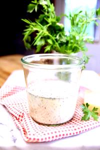 1 Serving Garden Della Casa W/ Creamy Italian Dressing