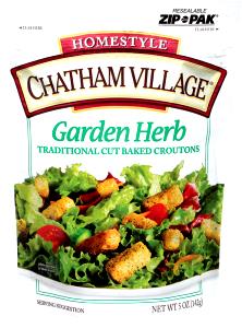 1 Serving Garden Herb Croutons