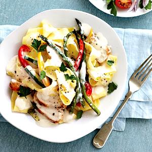 1 Serving Garden Vegetable Alfredo