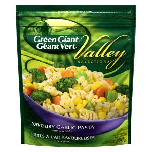 1 Serving Garlic Herb Pasta Combo, Frozen Vegetables