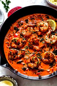 1 Serving Garlic Shrimp Skillet