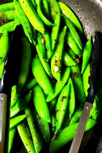 1 Serving Garlic Snappeas - Large