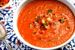1 Serving Gazpacho (Vegan, Low Fat, Gluten Free) - Large