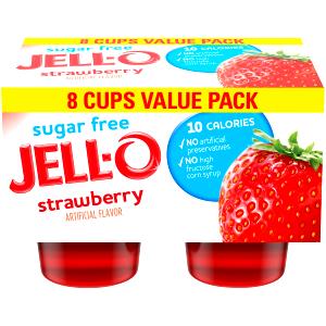 1 Serving Gelatin Snacks, Nonfat, Sugar Free