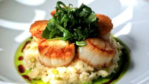 1 serving Georges Bank Scallops & Shrimp