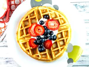 1 serving Giant Belgian Waffle