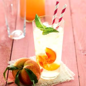 1 Serving Ginger Peach Soda