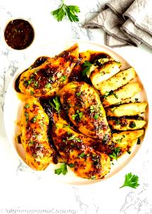 1 Serving Glazed Chicken Entree