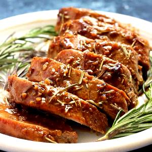 1 Serving Glazed Dijon Pork Tenderloin