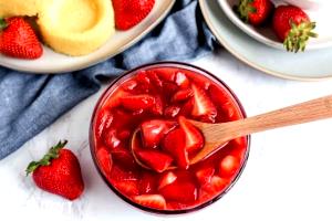 1 serving Glazed Strawberries