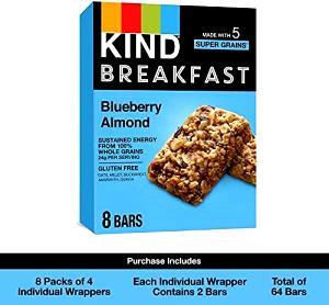 1 Serving Gluten Free Breakfast Bars - Blueberry