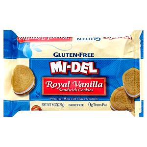 1 Serving Gluten Free Royal Vanilla Sandwiches Cookies