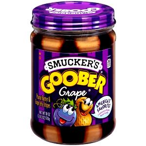1 Serving Goober Peanut Butter & Grape Jelly Stripes