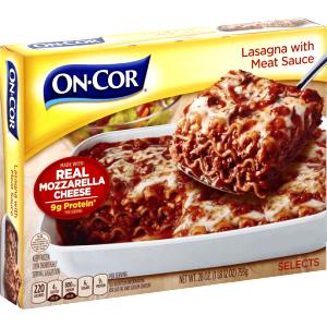 1 Serving Gourmet Club Frozen Italian Six Cheese Lasagna