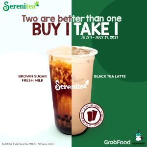 1 Serving Grande - Black Tea Latte - Soy (US) Milk
