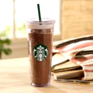 1 Serving Grande - Iced Peppermint Mocha Twist - No Whip - Soy (CD) Milk