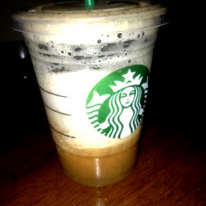 1 Serving Grande - Cinnamon Dolce Frappuccino Light Blended Coffee - 2% Milk
