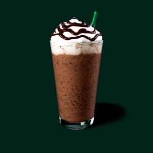 1 Serving Grande - Double Chocolaty Chip Frappuccino Blended Creme - No Whip - Soy (CD) Milk
