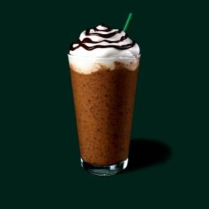 1 Serving Grande - Java Chip Frappuccino Blended Coffee - No Whip - Soy (CD) Milk