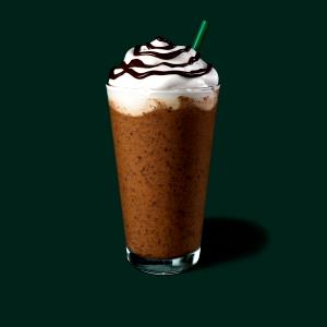 1 Serving Grande - Mint Mocha Chip Frappuccino Blended Coffee With Chocolate Whipped Cream - No Whip - Soy (CD) Milk
