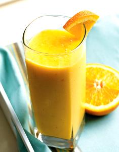 1 Serving Grande - Orange Mango Banana Blend - Soy (US) Milk